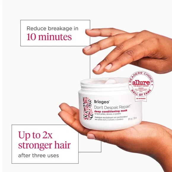 Briogeo Don't Despair, Repair Deep Conditioning Mask & Scalp Revival Shampoo Set - Picture 6 of 16